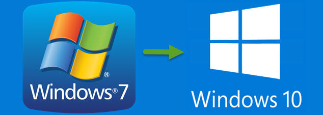 تحويل Windows 7 إلى Windows 10