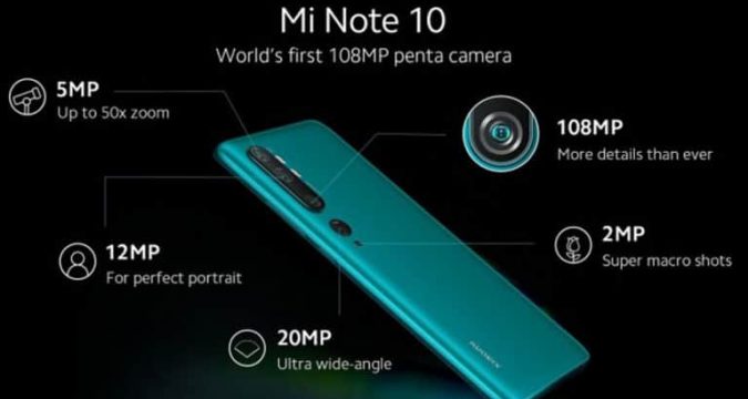 Xiaomi Mi Note 10