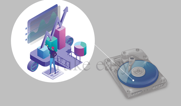 تقسيم قرص صلب SSD