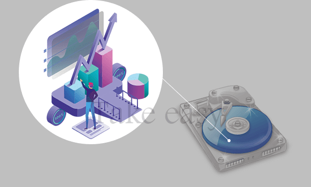 تقسيم قرص صلب SSD