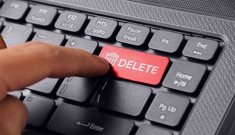 حذف الملفات غير الضرورية من الويندوز