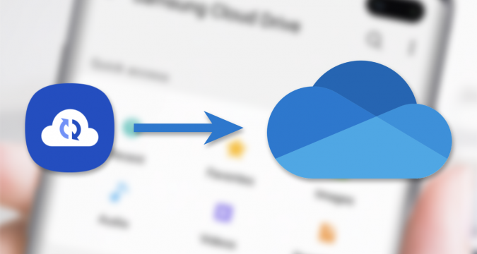 طريقة نقل الملفات من خدمة Samsung Cloud إلى OneDrive