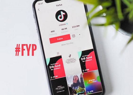 تصدر تيك توك صفحة FYP