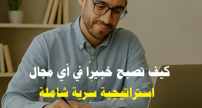 كيف تصبح خبيرًا في أي مجال تطوير المهارات التعلم المستمر العقلية الصحيحة للخبراء تطبيق المهارات عمليًا الموارد التعليمية الرقمية استراتيجيات التعلم الفعّال بناء السمعة المهنية العلامة الشخصية التواصل مع الخبراء قياس التقدم المهني أخطاء شائعة في التعلم المشاريع العملية التعلم من الفشل