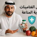 أفضل الفيتامينات لتقوية المناعة الفيتامينات لتقوية جهاز المناعة تقوية المناعة بالفيتامينات أهم الفيتامينات للمناعة فيتامين C والمناعة فيتامين D لرفع المناعة فيتامين E للجهاز المناعي فيتامين A ودوره في الحماية من الأمراض فيتامينات B وتقوية المناعة الزنك والمناعة السيلينيوم لتعزيز المناعة المغنيسيوم والمناعة أفضل الأطعمة لتقوية المناعة جدول الفيتامينات اليومية نقص الفيتامينات وأعراض ضعف المناعة فيتامينات المناعة للأطفال فيتامينات المناعة لكبار السن أفضل مكملات المناعة طرق طبيعية لتعزيز المناعة فيتامين D لتعزيز المناعة فيتامين A وصحة الجهاز المناعي فيتامين E ومضادات الأكسدة فيتامينات B والمناعة الزنك لتقوية المناعة السيلينيوم والمناعة المغنيسيوم وتقوية المناعة تعزيز الجهاز المناعي طبيعيًا مصادر طبيعية للفيتامينات نصائح لرفع المناعة المناعة عند الأطفال المناعة عند كبار السن