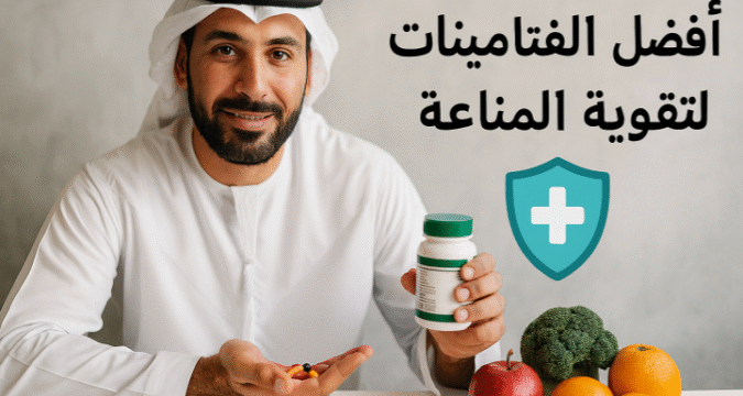 أفضل الفيتامينات لتقوية المناعة الفيتامينات لتقوية جهاز المناعة تقوية المناعة بالفيتامينات أهم الفيتامينات للمناعة فيتامين C والمناعة فيتامين D لرفع المناعة فيتامين E للجهاز المناعي فيتامين A ودوره في الحماية من الأمراض فيتامينات B وتقوية المناعة الزنك والمناعة السيلينيوم لتعزيز المناعة المغنيسيوم والمناعة أفضل الأطعمة لتقوية المناعة جدول الفيتامينات اليومية نقص الفيتامينات وأعراض ضعف المناعة فيتامينات المناعة للأطفال فيتامينات المناعة لكبار السن أفضل مكملات المناعة طرق طبيعية لتعزيز المناعة فيتامين D لتعزيز المناعة فيتامين A وصحة الجهاز المناعي فيتامين E ومضادات الأكسدة فيتامينات B والمناعة الزنك لتقوية المناعة السيلينيوم والمناعة المغنيسيوم وتقوية المناعة تعزيز الجهاز المناعي طبيعيًا مصادر طبيعية للفيتامينات نصائح لرفع المناعة المناعة عند الأطفال المناعة عند كبار السن