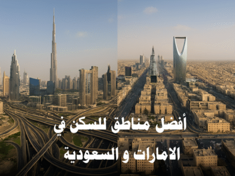 أفضل مناطق للسكن في الامارات و السعودية العائلات الطلاب المغتربين الاستثمار العقاري أسعار الإيجار مستوى المعيشة الأمان الخدمات المرافق المواصلات دبي مارينا حي الياسمين حي الروضة جزيرة الريم حي النرجس الشارقة وعجمان الدمام والخبر نمط الحياة خيارات السكن فلل وشقق