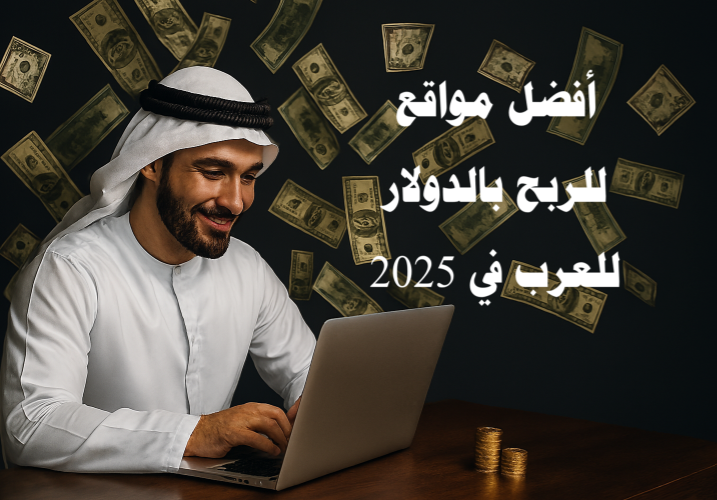 أفضل مواقع للربح بالدولار للعرب في 2025

العمل عبر الإنترنت

التسويق بالعمولة

العمل الحر

مواقع استطلاعات الرأي

التجارة الإلكترونية

الربح من يوتيوب

الذكاء الاصطناعي والربح

بايبال

Upwork

Fiverr

Mostaql

Khamsat

Amazon Associates

ClickBank

CJ Affiliate

Awin

ArabClicks

Swagbucks

Toluna

YouGov

LifePoints

OpinionWorld

Shopify

Etsy

Amazon FBA

eBay

سلة

زد

Google Adsense

Short Videos

Runway ML

Canva AI

Copy.ai

Jasper AI

ChatGPT