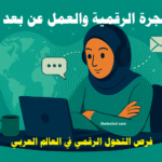 الهجرة الرقمية والعمل عن بعد العمل الحر الوظائف عبر الإنترنت التحول الرقمي الاقتصاد الرقمي فرص العمل العالمية مستقبل التوظيف المنصات الرقمية ريادة الأعمال عن بعد إدارة فرق العمل عن بعد التجارة الإلكترونية التسويق الرقمي المهارات الرقمية فرق العمل الافتراضية إدارة المشاريع التدريب الرقمي الإنتاجية عن بعد الذكاء الاصطناعي في العمل الرقمي البنية التحتية الرقمية