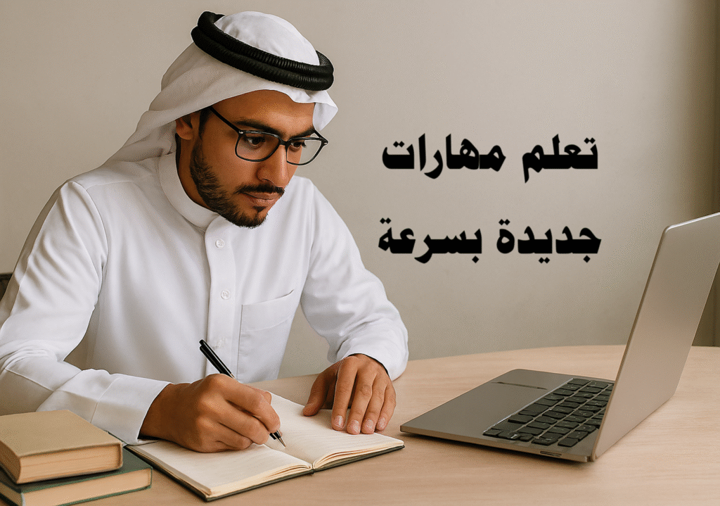 تعلم مهارات جديدة بسرعة التعلم السريع تطوير الذات إدارة الوقت الذكاء الاصطناعي للتعلم استراتيجيات التعلم التعلم النشط الممارسة العملية التغذية الراجعة التخطيط للتعلم مهارات جديدة بسرعة التعلم المستمر