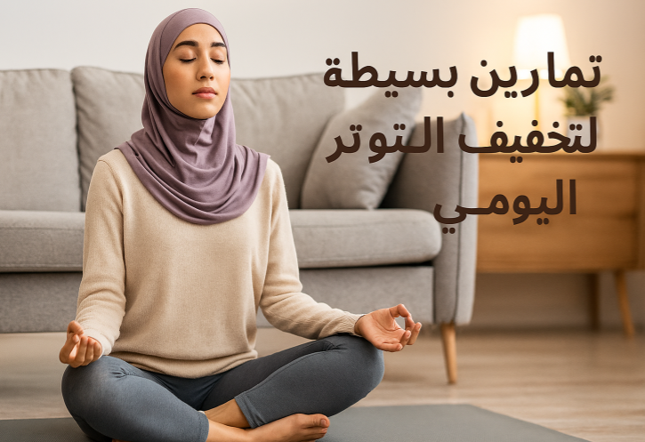 تمارين بسيطة لتخفيف التوتر اليومي التنفس العميق، التمدد العضلي، المشي الواعي، اليوغا، التأمل الذهني، الاسترخاء قبل النوم، الكتابة العلاجية، الضحك، الموسيقى، الأنشطة الاجتماعية، إدارة التوتر، تخفيف القلق، التوازن النفسي، جودة النوم، الصحة النفسية، هرمونات السعادة

تمارين بسيطة لتخفيف التوتر اليومي

التوتر اليومي

تقليل القلق والضغط النفسي

تمارين الاسترخاء السريع

التنفس العميق لتخفيف التوتر

تمارين اليوغا اليومية

المشي لتقليل القلق

التأمل والتركيز الذهني

تقنيات الاسترخاء قبل النوم

نصائح للراحة النفسية والجسدية

إدارة التوتر والضغط

التخلص من التوتر بسهولة