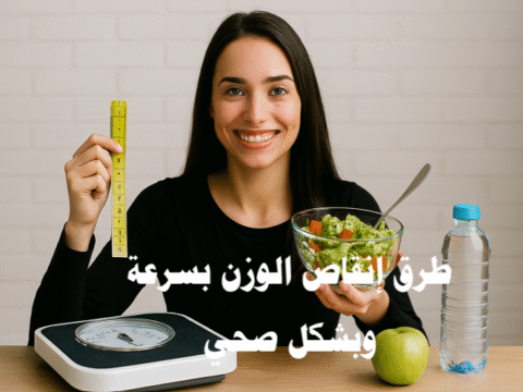 طرق إنقاص الوزن بسرعة وبشكل صحي التخلص من السمنة أفضل نظام غذائي للتخسيس وجبات صحية لإنقاص الوزن أطعمة تحرق الدهون خطة غذائية للتخلص من الوزن الزائد رجيم صحي ومتوازن أسرار خسارة الوزن بدون حرمان كيفية التحكم في الشهية أفضل نصائح للتغذية السليمة التغذية الصحية، حرق الدهون، تمارين إنقاص الوزن، العادات الغذائية، خسارة الوزن بدون رجيم قاسٍ، مؤشر كتلة الجسم، معدل الأيض الأساسي، السعرات الحرارية، البروتين، الألياف الغذائية، الدهون الصحية، الكربوهيدرات المعقدة، شرب الماء، النوم وجودته، إدارة التوتر، المشي اليومي، تمارين المقاومة، تمارين الكارديو، HIIT، NEAT (زيادة الحركة اليومية)، التحكم في الحصص، قراءة الملصقات الغذائية، الوجبات الخفيفة الصحية، يوم مفتوح محسوب، التثبيت والحفاظ على الوزن، التوازن الهرموني (الكورتيزول/الإنسولين)، بدائل السكر، مؤشر الشبع، الطبخ المنزلي، التخطيط المسبق للوجبات، خطة أسبوعية، جدول تمارين، مكملات طبيعية آمنة، أوميغا-3، فيتامين د، الشاي الأخضر، قياس محيط الخصر، أهداف SMART، الأكل العاطفي، عتبة الجوع والشبع، استراتيجيات طويلة المدى، أخطاء شائعة.