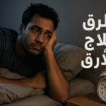 طرق علاج الأرق الأرق المزمن اضطرابات النوم جودة النوم النوم الصحي العلاج السلوكي المعرفي للأرق تمارين الاسترخاء للنوم الميلاتونين الطبيعي التغذية للنوم النوم العميق تقنيات التنفس للنوم