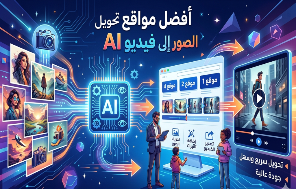 أفضل مواقع تحويل الصور إلى فيديو AI

تحويل الصور إلى فيديو بالذكاء الاصطناعي

ربح المال من الفيديوهات AI

إنشاء فيديو من الصور مجاناً

أدوات الذكاء الاصطناعي لصناعة الفيديو

أرباح يوتيوب من فيديوهات AI

تيك توك و الذكاء الاصطناعي

فيديوهات قصيرة بالذكاء الاصطناعي

تسويق الفيديو بالذكاء الاصطناعي

إنشاء فيديوهات احترافية بسرعة

مونتاج فيديو بالذكاء الاصطناعي

فيديوهات قصيرة بالذكاء الاصطناعي

تحويل الصور لمقاطع فيديو احترافية

SEO لفيديوهات الذكاء الاصطناعي

إنشاء فيديوهات فيروسية بالصور

كيف أحول صوري إلى فيديو باستخدام الذكاء الاصطناعي

أفضل موقع مجاني لتحويل الصور إلى فيديو بدون علامة مائية

طريقة ربح 100 دولار يوميا من تحويل الصور إلى فيديو

أفضل أدوات AI لإنشاء فيديوهات قصيرة لتيك توك ويوتيوب

تجربتي مع أفضل مواقع تحويل الصور إلى فيديو AI للربح

هل يمكن استخدام Invideo AI لإنشاء فيديوهات تسويقية مربحة

كيف أبدأ قناة يوتيوب ناجحة بدون تصوير باستخدام AI

أخطاء تجنبها عند استخدام مواقع تحويل الصور إلى فيديو AI

كيفية إضافة ترجمة تلقائية لفيديوهات AI المصنوعة من الصور

ما هو أفضل موقع AI لتحويل صور المنتجات إلى فيديوهات متحركة

كم أربح من تيك توك باستخدام فيديوهات الذكاء الاصطناعي

خطوات إنشاء أول فيديو من الصور على Kapwing AI للمبتدئين

هل مواقع تحويل الصور إلى فيديو AI مناسبة للدخل السلبي

كيف أختار أفضل نيتش لتحقيق أرباح من فيديوهات AI

مصادر صور مجانية قانونية لاستخدامها مع أفضل مواقع تحويل الصور إلى فيديو AI

طريقة مضاعفة مشاهدات يوتيوب شورتس باستخدام فيديوهات AI

كيف أجعل فيديوهاتي تتفوق على المنافسين رغم استخدام نفس أدوات AI

كم مرة يجب أن أنشر فيديو على يوتيوب لأحقق أرباحًا من محتوى AI

ما هو أفضل موقع AI لتحويل صور رحلات السفر إلى فيديوهات جذابة

كيف أتجنب مشاكل حقوق النشر عند استخدام أفضل مواقع تحويل الصور إلى فيديو AI