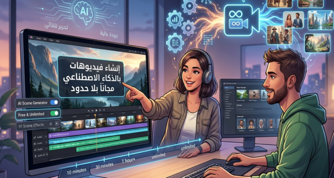 إنشاء فيديوهات طويلة بالذكاء الاصطناعي مجانا فيديوهات طويلة بالذكاء الاصطناعي ذكاء اصطناعي للفيديو أدوات مجانية لصنع الفيديو أرباح اليوتيوب من الذكاء الاصطناعي توليد الفيديوهات بالذكاء الاصطناعي مونتاج فيديو بالذكاء الاصطناعي سكريبت فيديو بالذكاء الاصطناعي صوت ذكاء اصطناعي عربي إنتاج فيديوهات احترافية مجانًا ربح المال من الفيديوهات الطويلة استراتيجيات توزيع الفيديو دخل سلبي من اليوتيوب التسويق بالعمولة للفيديو قنوات يوتيوب بالذكاء الاصطناعي إنشاء محتوى تلقائي