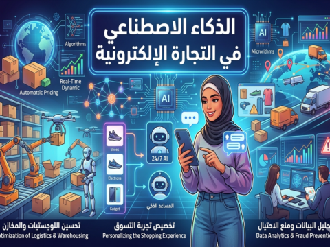 استخدام الذكاء الاصطناعي في التجارة الإلكترونية الذكاء الاصطناعي في المتاجر الإلكترونية تطبيقات الذكاء الاصطناعي للتجارة الرقمية أدوات الذكاء الاصطناعي للتسويق روبوتات الدردشة الذكية تخصيص تجربة التسوق تحسين محركات البحث بالذكاء الاصطناعي التنبؤ بالطلب وإدارة المخزون البريد الإلكتروني الذكي إعادة الاستهداف بالذكاء الاصطناعي تحليل بيانات العملاء التوصيات الذكية للمنتجات أتمتة التجارة الإلكترونية الذكاء الاصطناعي للمتاجر الإلكترونية تحسين مبيعات المتاجر الرقمية روبوت محادثة ذكي للموقع تخصيص عروض المنتجات تحليل سلوك المتسوقين أتمتة خدمة العملاء التنبؤ الذكي بالمخزون كتابة أوصاف المنتجات تلقائياً تحسين ظهور المتجر في جوجل استراتيجيات التسويق بالذكاء الاصطناعي كيفية استخدام الذكاء الاصطناعي في تحسين تجربة التسوق الإلكتروني أفضل أدوات الذكاء الاصطناعي لإدارة مخزون المتاجر الإلكترونية تطبيق روبوتات الدردشة الذكية في خدمة عملاء المتاجر الرقمية استراتيجيات التخصيص الفائق باستخدام الذكاء الاصطناعي للتجارة الإلكترونية تحسين عائد الاستثمار عبر الذكاء الاصطناعي في المتاجر الإلكترونية دليل المبتدئين لدمج الذكاء الاصطناعي في منصة Shopify استخدام التعلم الآلي للتنبؤ باتجاهات المبيعات الموسمية حلول الذكاء الاصطناعي لتقليل نسبة التخلي عن سلة التسوق كيفية تدريب فريق عملك على استخدام الذكاء الاصطناعي في التجارة الرقمية أفضل الممارسات لدمج الذكاء الاصطناعي مع التسويق عبر البريد الإلكتروني