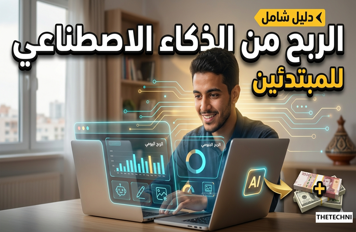 الربح من الذكاء الاصطناعي للمبتدئين كيف أبدأ في الذكاء الاصطناعي المربح أدوات الذكاء الاصطناعي المجانية للعمل الحر مشاريع ذكاء اصطناعي للمبتدئين دخل سلبي من الذكاء الاصطناعي تعلم برومبت انجنيرنج للمبتدئين خدمات مستقلة بالذكاء الاصطناعي أرباح الذكاء الاصطناعي 2026 أفضل منصات عمل حر بالذكاء الاصطناعي شهادات الذكاء الاصطناعي للمبتدئين