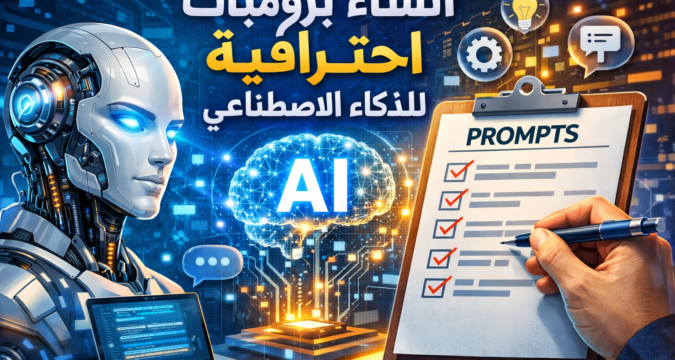 انشاء برومبت احترافي هندسة المحفزات كتابة أوامر ذكاء اصطناعي تصميم برومبتات فعالة صياغة تعليمات ChatGPT تحسين نتائج الذكاء الاصطناعي أدوات البرومبت الاحترافية أخطاء كتابة البرومبت قوالب برومبت جاهزة دليل Prompt Engineering تقنيات المحفزات المتقدمة برومبت لكتابة المحتوى برومبت لتحليل البيانات تعلم البرومبت من الصفر أفضل ممارسات البرومبت
