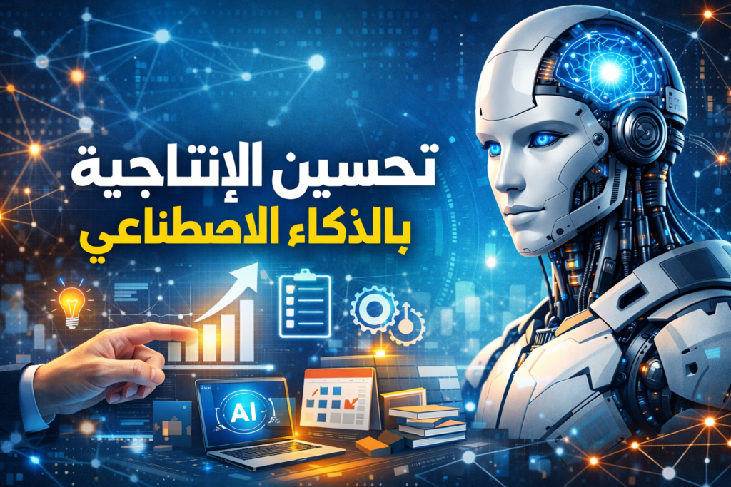 تحسين الإنتاجية بالذكاء الاصطناعي

أتمتة المهام اليومية بالذكاء الاصطناعي

أدوات الإنتاجية المدعومة بالذكاء الاصطناعي

إدارة المشاريع بالذكاء الاصطناعي

سير العمل الآلي للمحترفين

تطبيقات الذكاء الاصطناعي لزيادة التركيز

الذكاء الاصطناعي لتحديد الأولويات

تحسين أداء الفريق بالذكاء الاصطناعي

تنظيم الوقت باستخدام الذكاء الاصطناعي

تقليل وقت العمل بالأدوات الذكية