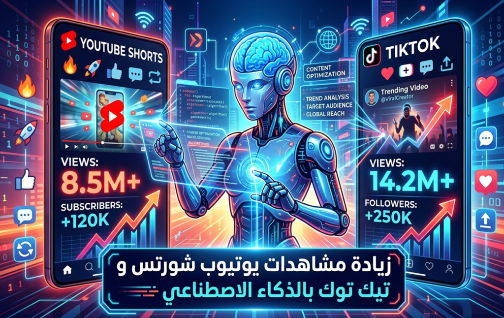 زيادة مشاهدات يوتيوب شورتس و تيك توك بالذكاء الاصطناعي

أرباح تيك توك

يوتيوب شورتس

الذكاء الاصطناعي للفيديو

صناعة فيديوهات قصيرة

أدوات ذكاء اصطناعي

ربح 100 دولار يوميًا

استراتيجية نشر فيديوهات

تحسين سيو يوتيوب

تيك توك تسويق

فيديوهات فيروسية

محتوى تلقائي بالذكاء الاصطناعي

CapCut ذكاء اصطناعي

ChatGPT للمحتوى

ElevenLabs تعليق صوتي

InVideo تحرير فيديو

تحليلات تيك توك

يوتيوب ستوديو

هاشتاجات تيك توك

التسويق بالعمولة بالفيديو

خوارزمية يوتيوب شورتس

أدوات ذكاء اصطناعي لصناعة شورتس

استراتيجية نشر تيك توك بالذكاء الاصطناعي

أرباح يوتيوب شورتس من الصفر

تحسين سيو فيديوهات تيك توك

فيديوهات قصيرة فيروسية بالذكاء الاصطناعي

ربح المال من تيك توك 2026

إنتاج محتوى تلقائي لليوتيوب

تحليلات الذكاء الاصطناعي للمشاهدات

أفضل أوقات النشر على شورتس

التسويق بالعمولة عبر فيديوهات قصيرة

كيف أزيد مشاهدات يوتيوب شورتس بالذكاء الاصطناعي بدون خبرة

طريقة ربح 100 دولار يوميًا من تيك توك باستخدام ChatGPT

أفضل أدوات تحويل النص إلى فيديو شورتس مجانية

استراتيجية مضاعفة مشاهدات تيك توك خلال أسبوع واحد

تعليق صوتي طبيعي لفيديوهات يوتيوب باستخدام ElevenLabs

كيف أختار مجال مربح لشورتس يوتيوب بالذكاء الاصطناعي

جدولة نشر فيديوهات تيك توك تلقائيًا لزيادة الانتشار

تحويل فيديوهات يوتيوب الطويلة إلى شورتس في دقائق

أرباح برنامج شركاء تيك توك للمبتدئين 2026

الفرق بين خوارزمية يوتيوب شورتس وتيك توك في التفاعل
