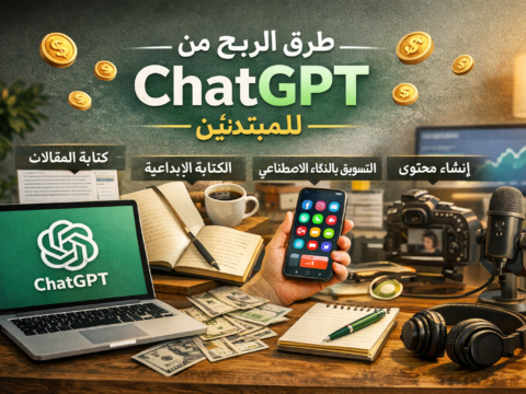 طرق الربح من ChatGPT للمبتدئين الربح من ChatGPT ChatGPT للمبتدئين الذكاء الاصطناعي للربح كتابة المحتوى بالذكاء الاصطناعي خدمات ChatGPT المدفوعة دخل سلبي من ChatGPT العمل الحر باستخدام ChatGPT أدوات الذكاء الاصطناعي المجانية التسويق بالذكاء الاصطناعي مشاريع جانبية مربحة كيف أربح من ChatGPT وأنا مبتدئ أفضل 10 طرق لكسب المال من ChatGPT في المنزل مشاريع صغيرة مربحة باستخدام الذكاء الاصطناعي دورة الربح من ChatGPT خطوة بخطوة للمبتدئين العرب تجربتي الناجحة مع الربح من ChatGPT أسرار تحقيق أول 1000 دولار باستخدام ChatGPT منصات العمل الحر للربح من خدمات الذكاء الاصطناعي كتابة سكريبتات الفيديو بالذكاء الاصطناعي وبيعها ترجمة احترافية باستخدام ChatGPT للنصوص الطويلة إدارة حسابات التواصل الاجتماعي بالذكاء الاصطناعي للمبتدئين إنشاء كتب إلكترونية رقمية باستخدام ChatGPT وبيعها على Amazon أدوات مساعدة للربح من ChatGPT لا غنى عنها أخطاء تجنبها عند البدء في الربح من الذكاء الاصطناعي كيف تطلب من ChatGPT أوامر احترافية لنتائج قابلة للبيع حالات نجاح واقعية لأشخاص ربحوا من ChatGPT من الصفر