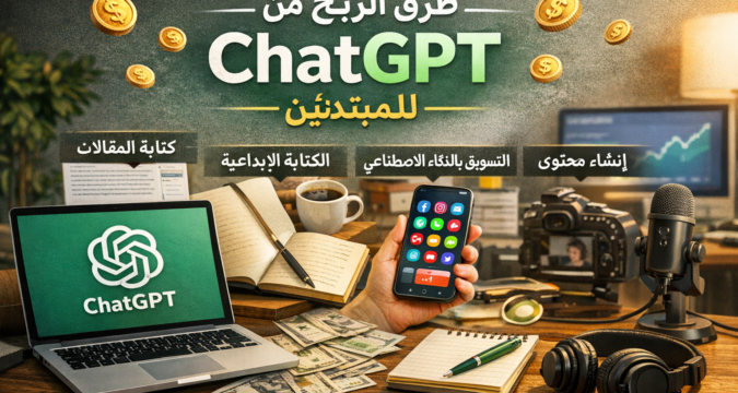 طرق الربح من ChatGPT للمبتدئين الربح من ChatGPT ChatGPT للمبتدئين الذكاء الاصطناعي للربح كتابة المحتوى بالذكاء الاصطناعي خدمات ChatGPT المدفوعة دخل سلبي من ChatGPT العمل الحر باستخدام ChatGPT أدوات الذكاء الاصطناعي المجانية التسويق بالذكاء الاصطناعي مشاريع جانبية مربحة كيف أربح من ChatGPT وأنا مبتدئ أفضل 10 طرق لكسب المال من ChatGPT في المنزل مشاريع صغيرة مربحة باستخدام الذكاء الاصطناعي دورة الربح من ChatGPT خطوة بخطوة للمبتدئين العرب تجربتي الناجحة مع الربح من ChatGPT أسرار تحقيق أول 1000 دولار باستخدام ChatGPT منصات العمل الحر للربح من خدمات الذكاء الاصطناعي كتابة سكريبتات الفيديو بالذكاء الاصطناعي وبيعها ترجمة احترافية باستخدام ChatGPT للنصوص الطويلة إدارة حسابات التواصل الاجتماعي بالذكاء الاصطناعي للمبتدئين إنشاء كتب إلكترونية رقمية باستخدام ChatGPT وبيعها على Amazon أدوات مساعدة للربح من ChatGPT لا غنى عنها أخطاء تجنبها عند البدء في الربح من الذكاء الاصطناعي كيف تطلب من ChatGPT أوامر احترافية لنتائج قابلة للبيع حالات نجاح واقعية لأشخاص ربحوا من ChatGPT من الصفر