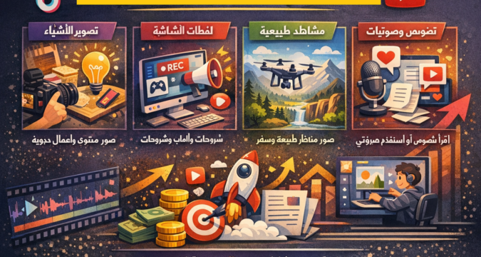 فيديوهات تيك توك و يوتيوب بدون اظهار الوجه فيديوهات بدون وجه صناعة المحتوى بدون ظهور مقاطع تيك توك بدون كاميرا يوتيوب بدون وجه أرباح تيك توك ويوتيوب فيديوهات قصيرة مربحة محتوى رقمي خفي إنتاج فيديوهات بالذكاء الاصطناعي تسويق بالعمولة بالفيديو ربح المال من تيك توك ويوتيوب قنوات يوتيوب بدون كاميرا فيديوهات تعليمية بدون وجه مونتاج فيديوهات للمبتدئين أدوات صناعة المحتوى الخفي استراتيجيات النمو على تيك توك ويوتيوب