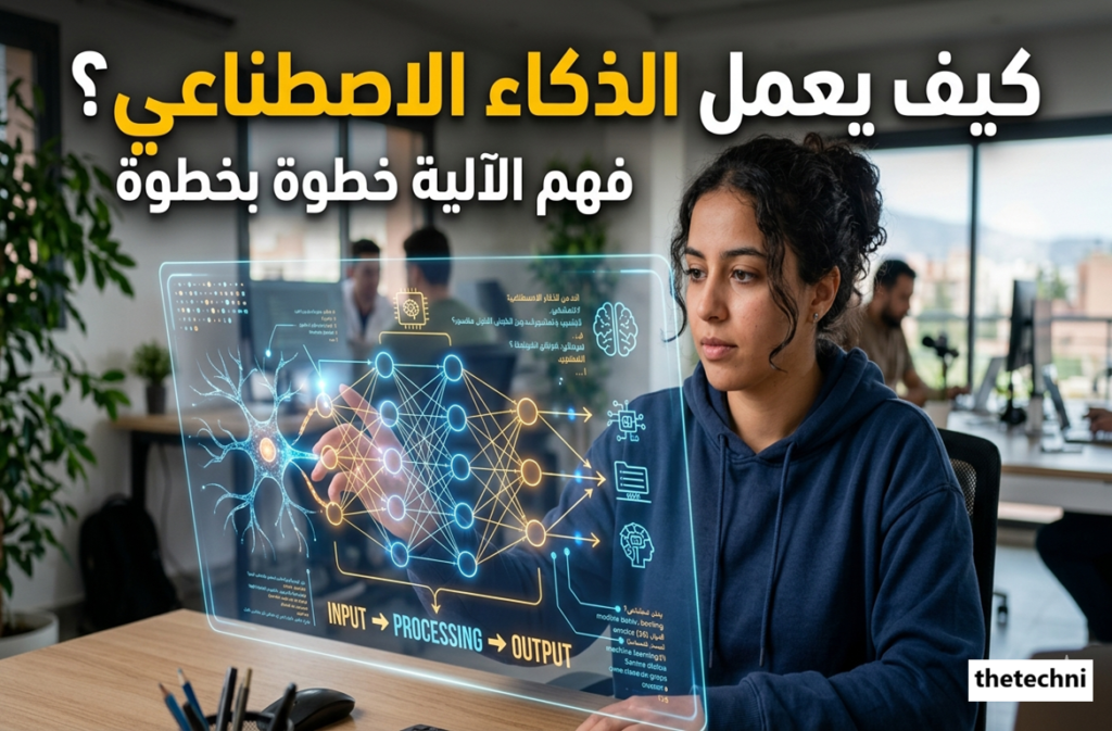 كيف يعمل الذكاء الاصطناعي

تعلم الآلة

شبكات عصبية

خوارزميات AI

نماذج ذكاء اصطناعي

آلية عمل الذكاء الاصطناعي

تدريب نماذج التعلم العميق

أنواع الذكاء الاصطناعي

أدوات تعلم الآلة للمبتدئين

تحسين أداء نماذج AI

كيف يعمل الذكاء الاصطناعي في الهواتف الذكية

ما الفرق بين التعلم الآلي والتعلم العميق

أخطاء يقع فيها المبتدئون عند بناء الذكاء الاصطناعي

كم يستغرق تدريب نموذج ذكاء اصطناعي بسيط

هل يمكن تعلم الذكاء الاصطناعي بدون برمجة