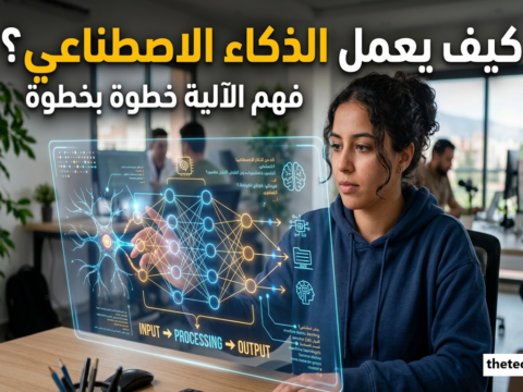 كيف يعمل الذكاء الاصطناعي تعلم الآلة شبكات عصبية خوارزميات AI نماذج ذكاء اصطناعي آلية عمل الذكاء الاصطناعي تدريب نماذج التعلم العميق أنواع الذكاء الاصطناعي أدوات تعلم الآلة للمبتدئين تحسين أداء نماذج AI كيف يعمل الذكاء الاصطناعي في الهواتف الذكية ما الفرق بين التعلم الآلي والتعلم العميق أخطاء يقع فيها المبتدئون عند بناء الذكاء الاصطناعي كم يستغرق تدريب نموذج ذكاء اصطناعي بسيط هل يمكن تعلم الذكاء الاصطناعي بدون برمجة