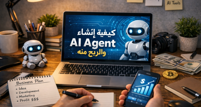 كيفية إنشاء AI Agent والربح منه أتمتة الأعمال بالذكاء الاصطناعي دخل سلبي من AI روبوتات محادثة ذكية بناء وكلاء ذكاء اصطناعي الربح من الذكاء الاصطناعي التوليدي أدوات no-code للذكاء الاصطناعي تسويق خدمات AI LangChain و AutoGPT استشارات الذكاء الاصطناعي نموذج SaaS للذكاء الاصطناعي كيف أبدأ في إنشاء وكيل ذكي بدون خبرة برمجية أفضل منصة لبناء روبوت محادثة وبيعه أرباح شهرية من بوتات الذكاء الاصطناعي دليل المبتدئين لأتمتة الأعمال بالـ AI فرص العمل في مجال وكلاء الذكاء الاصطناعي 2026 تحويل الشات بوت إلى مصدر دخل ثابت استراتيجيات تسويق الـ AI agent للشركات الصغيرة مقارنة بين Botpress و Voiceflow و Rasa حالات نجاح في الربح من الذكاء الاصطناعي التوليدي كيف تبني وكيلاً ذكياً لخدمة عملاء المتاجر الإلكترونية خفض تكاليف التشغيل باستخدام وكلاء الذكاء الاصطناعي الشهادات والدورات المعتمدة في بناء الـ AI agents مستقبل اقتصاد الوكلاء المستقلين (Agent Economy) دمج الـ AI agent مع Zapier و Stripe و Airtable أرباح سلبية من بوتات المحادثة الذكية