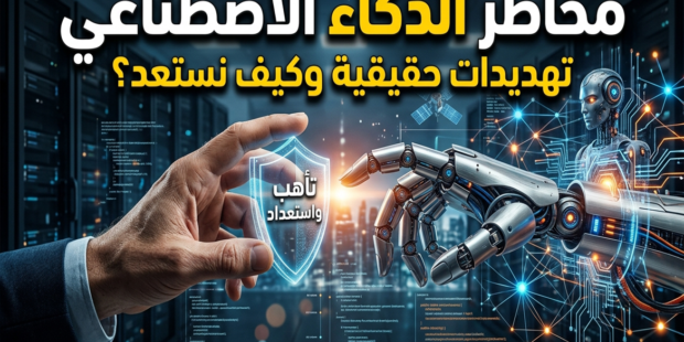 مخاطر الذكاء الاصطناعي أضرار الذكاء الاصطناعي سلبيات الذكاء الاصطناعي تهديدات الذكاء الاصطناعي مخاطر تعلم الآلة أخطار الخوارزميات مشاكل الذكاء الاصطناعي فقدان الوظائف، الأسلحة الذكية أخلاقيات الذكاء الاصطناعي تنظيم الذكاء الاصطناعي الأمان السيبراني للأنظمة الذكية ما هي مخاطر الذكاء الاصطناعي؟ كيف نقلل من مخاطر الذكاء الاصطناعي؟ هل الذكاء الاصطناعي خطير على البشرية؟ ما الفرق بين مخاطر الذكاء الاصطناعي العامة والخاصة؟