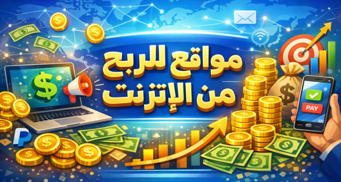 مواقع للربح من الإنترنت الربح من الإنترنت العمل الحر عبر الإنترنت منصات الربح الرقمي أرباح الإنترنت للمبتدئين دخل سلبي من المواقع مواقع استطلاعات مدفوعة التسويق بالعمولة بيع المنتجات الرقمية Google AdSense العمل الحر بالعربية خمسات ومستقل Upwork وFiverr أرباح شهرية من المنزل استثمار الوقت الرقمي مهارات الربح من النت محافظ إلكترونية للمبتدئين تجنب الاحتيال الإلكتروني استراتيجيات زيادة الأرباح أدوات العمل الحر أول دولار على الإنترنت أفضل مواقع للربح من الإنترنت بدون رأس مال كيف تربح من الإنترنت من الصفر حتى الاحتراف مواقع للربح من الإنترنت من المنزل للمبتدئين العرب تجارب حقيقية مع مواقع الربح الإلكتروني أرباح مواقع الاستطلاعات الشهرية الحقيقية طريقة التسويق بالعمولة عبر مواقع التواصل الفرق بين العمل الحر والربح السلبي عبر الإنترنت أدوات إدارة الوقت للعاملين عبر مواقع الربح كيفية بناء مصدر دخل سلبي من مدونة ووردبريس استراتيجيات اجتياز اختبارات قبول AdSense أفضل المحافظ الإلكترونية لاستلام أرباح الإنترنت أخطاء قاتلة في التعامل مع مواقع العمل الحر خطة 30 يوماً لتحقيق أول 500 دولار من الإنترنت مواقع الربح من الإنترنت التي تقبل المستخدمين العرب 2026 قصص نجاح عربية في مجال الربح الرقمي أدوات ذكاء اصطناعي مساعدة للربح من الإنترنت كيفية رفع سعر خدماتك في Upwork وFiverr استراتيجية بناء فريق مصغر من منصات العمل الحر حماية حساباتك من الحظر في مواقع الربح العالمية مواصفات الملف الشخصي المثالي في مواقع العمل الحر