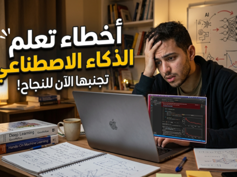 أخطاء تعلم الذكاء الاصطناعي أخطاء تعلم الآلة تحديات الذكاء الاصطناعي فشل نماذج AI تحسين أداء التعلم العميق تجنب الأخطاء في المشاريع الذكية قابلية تفسير النماذج مراقبة النموذج في الإنتاج MLOps، هندسة الميزات تقييم النماذج غير المتوازنة لماذا تفشل مشاريع الذكاء الاصطناعي؟ كيف أتأكد من أن بياناتي مناسبة للتعلم الآلي؟ ما هي مؤشرات جودة نموذج AI؟ كيف أجعل نموذجي قابلاً للتفسير؟