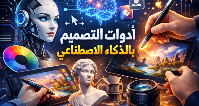 أدوات التصميم بالذكاء الاصطناعي تصميم بالذكاء الاصطناعي AI design tools.  توليد الصور بالذكاء الاصطناعي Midjourney، DALL-E Adobe Firefly Canva AI تصميم شعارات إزالة خلفيات. أدوات تصميم الشعارات بالذكاء الاصطناعي توليد الصور بالذكاء الاصطناعي للمصممين أفضل منصات التصميم بالذكاء الاصطناعي المجانية كيف أستخدم أدوات التصميم بالذكاء الاصطناعي للمبتدئين خطوة بخطوة هل يمكن للذكاء الاصطناعي تصميم هوية بصرية كاملة لعلامة تجارية ما هي أفضل أداة تصميم بالذكاء الاصطناعي تدعم اللغة العربية