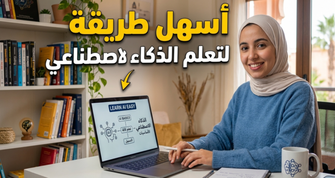 أسهل طريقة لتعلم الذكاء الاصطناعي تعلم الذكاء الاصطناعي للمبتدئين تعلم AI من الصفر تعلم الآلة للمبتدئين دورة ذكاء اصطناعي مجانية كيفية تعلم التعلم العميق مشاريع ذكاء اصطناعي عملية أدوات No-Code للذكاء الاصطناعي تعلم بايثون للذكاء الاصطناعي خوارزميات التعلم الآلي شرح مبسط أفضل كورسات الذكاء الاصطناعي تعلم TensorFlow و PyTorch تطبيقات الذكاء الاصطناعي الواقعية